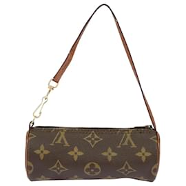 Louis Vuitton-LOUIS VUITTON Monogram Papillon Pouch LV Auth 98394-Monogram
