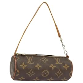 Louis Vuitton-LOUIS VUITTON Monogram Papillon Pouch LV Auth 98902-Monogram