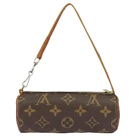 Louis Vuitton-LOUIS VUITTON Monogram Papillon Pouch LV Auth 98902-Monogram