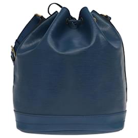 Louis Vuitton-LOUIS VUITTON Epi Noe Shoulder Bag Toledo Blue M44005 LV Auth fm4075-Blue