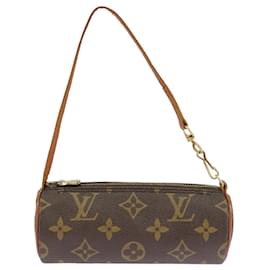 Louis Vuitton-LOUIS VUITTON Monogram Papillon Pouch LV Auth ar12067-Monogram