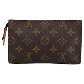 Louis Vuitton-LOUIS VUITTON Monogram Bucket PM Accessory Pouch LV Auth 100294-Monogram