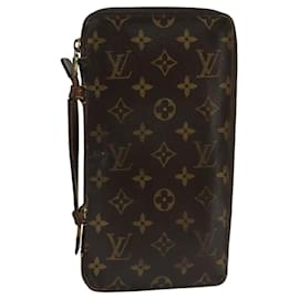 Louis Vuitton-LOUIS VUITTON Monogram Organizer De Voyage Travel Case M60120 LV Auth 98205-Monogram