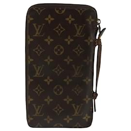 Louis Vuitton-LOUIS VUITTON Monogram Organizer De Voyage Travel Case M60120 LV Auth 98205-Monogram