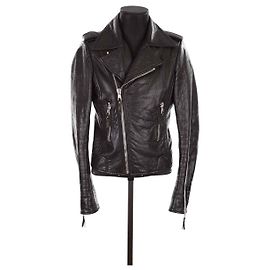 Balenciaga Chaqueta de cuero Negro