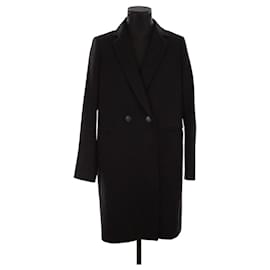 SéZane-Wool coat-Black