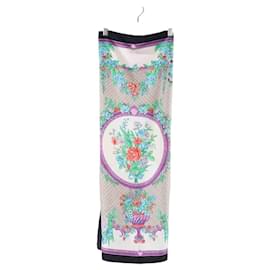 Dior Lenço de seda Multicor