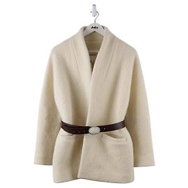 Bash Cappotto di lana Bianco