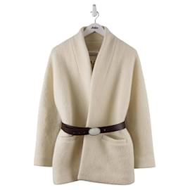 Bash Wool coat White