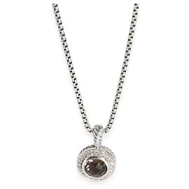 Pingente Cerise em Quartzo Defumado David Yurman em Prata Esterlina Outro