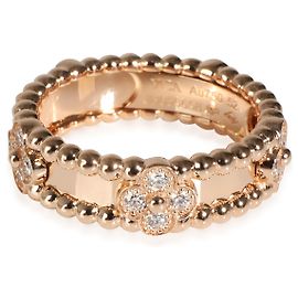 Anel Perlee Van Cleef & Arpels em ouro rosa 18k 0,31 CTW Outro