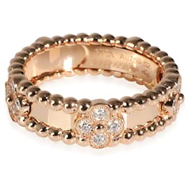 Anillo Perlee Van Cleef & Arpels en oro rosa de 18k 0,31 CTW Otro