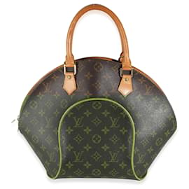 Louis Vuitton-Louis Vuitton Monogram Canvas Ellipse MM-Brown