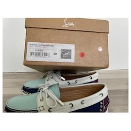 Christian Louboutin-Flats-Blue