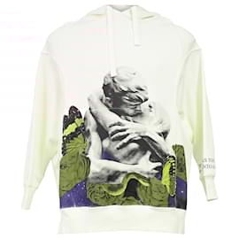Valentino Garavani-Valentino x Undercover Edition Lovers Hoodie In White Cotton-White
