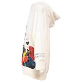 Valentino Garavani-Valentino x Undercover Edition Lovers Hoodie In White Cotton-White