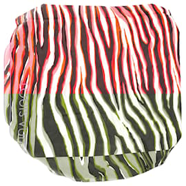Louis Vuitton-Louis Vuitton Zebra Print Scarf in Multicolor Silk-Multiple colors