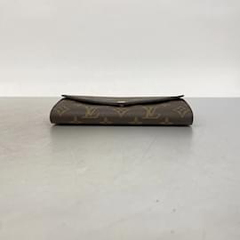 Louis Vuitton-Louis Vuitton Long Wallet Monogram Portefeuille Sarah M60531-Brown