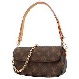 Portefeuille Louis Vuitton Monogram Wallet on Chain Ivy M81911 Marron