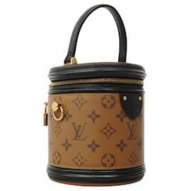 Louis Vuitton-Louis Vuitton Monogram Reverse Cannes Handbag-Brown