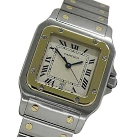 Cartier-Cartier Santos Galbee Men's Quartz Wristwatch-Other