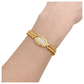 Fred-Vintage Fred bracelet in yellow gold, diamonds.-Other