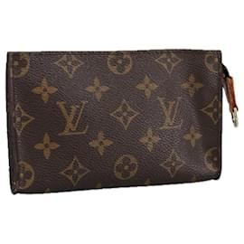 Louis Vuitton-LOUIS VUITTON Monogram Bucket PM Accessory Pouch LV Auth 100249-Monogram
