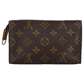 Louis Vuitton-LOUIS VUITTON Monogram Bucket PM Accessory Pouch LV Auth 100249-Monogram