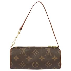 Louis Vuitton-LOUIS VUITTON Monogram Papillon Pouch LV Auth 99630-Monogram