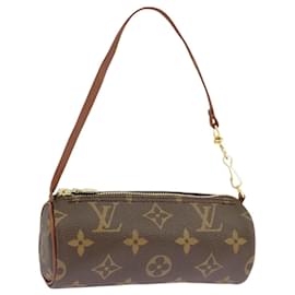 Louis Vuitton-LOUIS VUITTON Monogram Papillon Pouch LV Auth 96909-Monogram