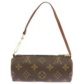 Louis Vuitton-LOUIS VUITTON Monogram Papillon Pouch LV Auth 96909-Monogram