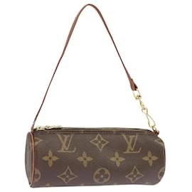 Louis Vuitton-LOUIS VUITTON Monogram Papillon Pouch LV Auth 98550-Monogram