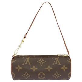 Louis Vuitton-LOUIS VUITTON Monogram Papillon Pouch LV Auth 98550-Monogram