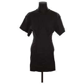 Robe Isabel Marant noire en coton Taille 36 Noir
