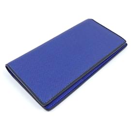 Louis Vuitton-Louis Vuitton Brazza Wallet-Navy blue