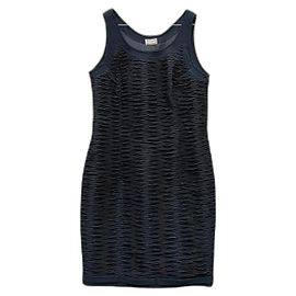 Robe fourreau d'hiver Gianni Versace Noir