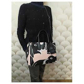 Lanvin-Handbags-Black,Pink