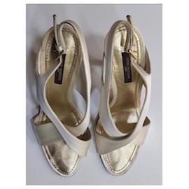 Louis Vuitton-Heels-White