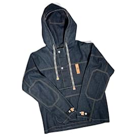 Loewe-Blazers Jackets-Navy blue