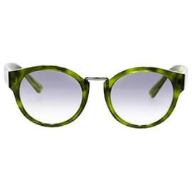 Burberry-Burberry Round Sunglasses in Brown Tortoiseshell Acetate-Brown
