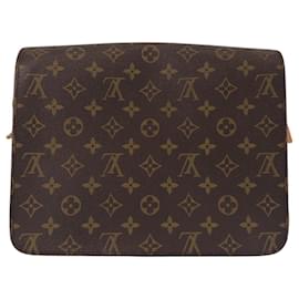 Louis Vuitton-Louis Vuitton Monogram Cartouchiere GM Shoulder Bag-Brown