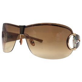 Gucci Horsebit Plastic Sunglasses GG2746/S Brown