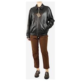 Autre Marque-Brown corduroy tapered trousers - size S-Brown