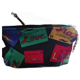 Autre Marque Multicolored Acrylic Toiletry Bag Multiple colors
