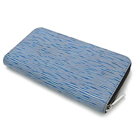 Louis Vuitton-Louis Vuitton Epi Denim Zippy Wallet M60957-Blue