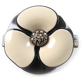 Autre Marque Accessorio per capelli Barrette Camelia ALEXANDRE DE PARIS Beige