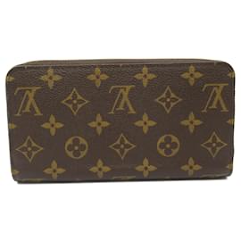 Louis Vuitton-Louis Vuitton Zippy Wallet Monogram Brown M41896-Brown