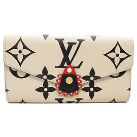 Louis Vuitton Portefeuille Sarah Wallet Beige M69514 Beige