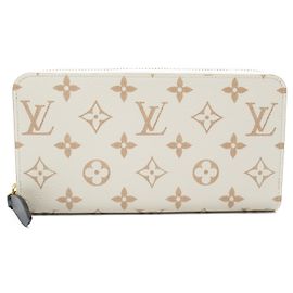 Louis Vuitton Zippy Wallet Monogram Beige M83093 Beige