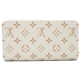 Louis Vuitton-Louis Vuitton Zippy Wallet Monogram Beige M83093-Beige